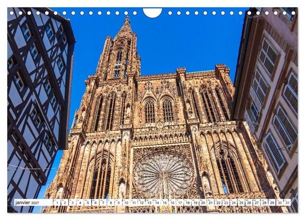 Produktbild: Les cath&eacute;drales fran&ccedil;aises &ndash; Des chefs-d'&oelig;uvre de l&rsquo;architecture gothique (Calendrier mural 2027 DIN A4 vertical), CALVENDO calendrier mensuel