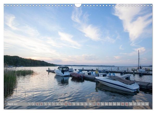 Produktbild: Hausbooturlaub Deutschland - Mecklenburgische Seenplatte (Wandkalender 2027 DIN A3 quer), CALVENDO Monatskalender