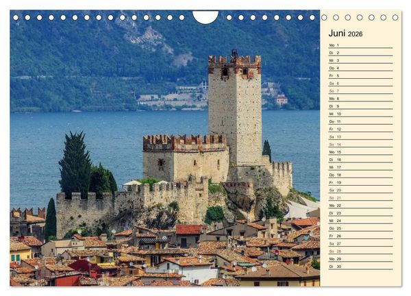Produktbild: Burgen in Italien (Wandkalender 2026 DIN A4 quer), CALVENDO Monatskalender