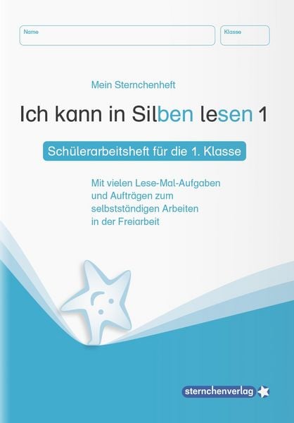 Produktbild: Ich kann in Silben lesen 1 - Sch&uuml;lerarbeitsheft f&uuml;r die 1. Klasse
