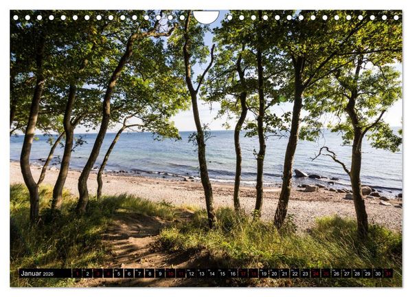 Produktbild: Insel Fehmarn - Impressionen eines Sommertages an der Ostsee (Wandkalender 2026 DIN A4 quer), CALVENDO Monatskalender