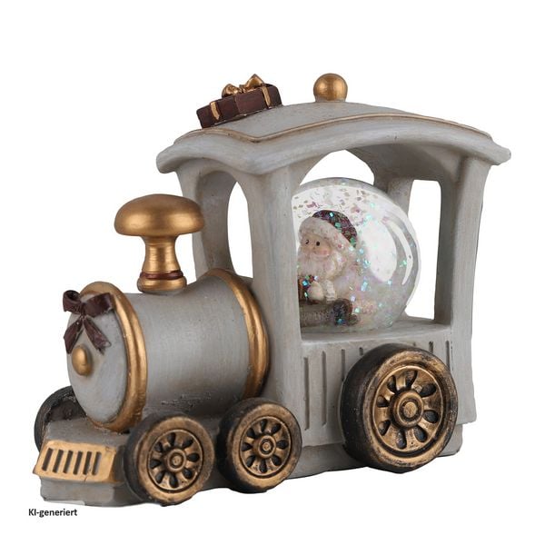 Produktbild: HTI-Living Weihnachtseisenbahn mit Schneekugel Weihnachtseisenbahn mit Schneekugel