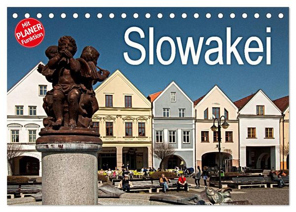 Produktbild: Slowakei (Tischkalender 2025 DIN A5 quer), CALVENDO Monatskalender