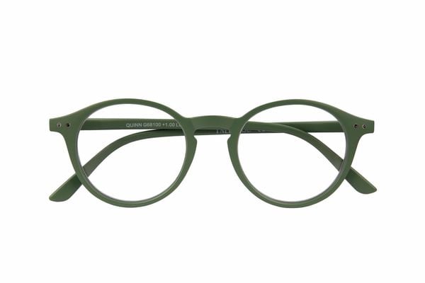 Produktbild: Lesebrille QUINN, gr&uuml;n, +1.00 dpt