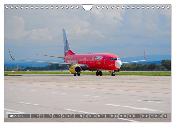 Produktbild: Flugzeuge zwischen Himmel und Erde (Wandkalender 2026 DIN A4 quer), CALVENDO Monatskalender