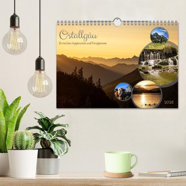 Produktbild: Ostallg&auml;u - Zwischen Aggenstein und Forggensee (Wandkalender 2026 DIN A4 quer), CALVENDO Monatskalender