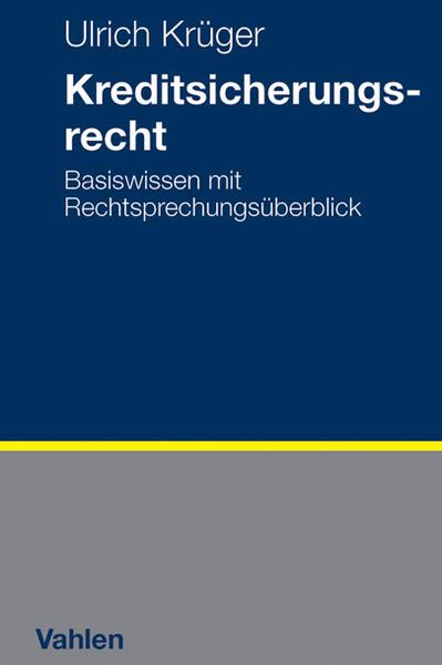 Produktbild: Kreditsicherungsrecht