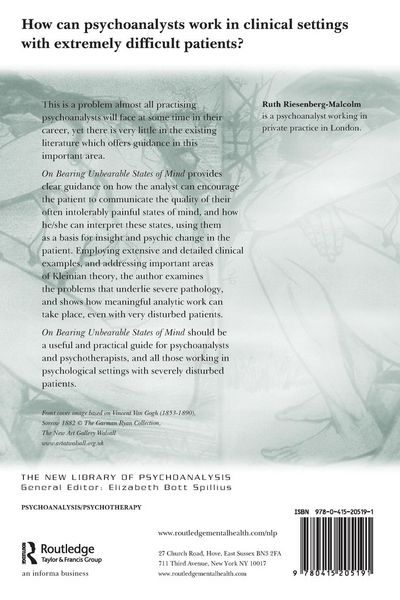 Produktbild: On Bearing Unbearable States of Mind
