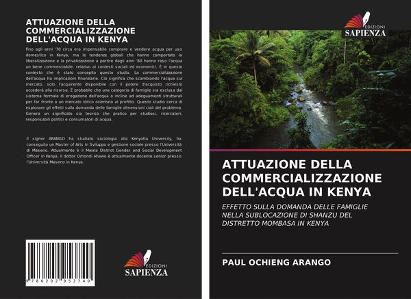 Produktbild: Attuazione Della Commercializzazione Dell'acqua in Kenya
