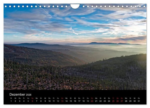 Produktbild: Herbst im Nationalpark Bayerischer Wald (Wandkalender 2026 DIN A4 quer), CALVENDO Monatskalender