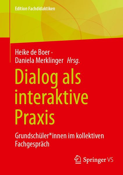 Produktbild: Dialog als interaktive Praxis