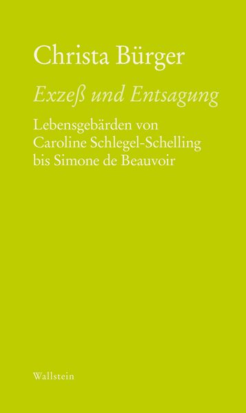 Produktbild: Exze&szlig; und Entsagung