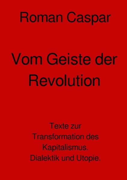 Produktbild: Vom Geiste der Revolution
