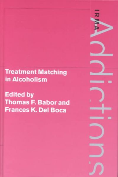 Produktbild: Treatment Matching in Alcoholism
