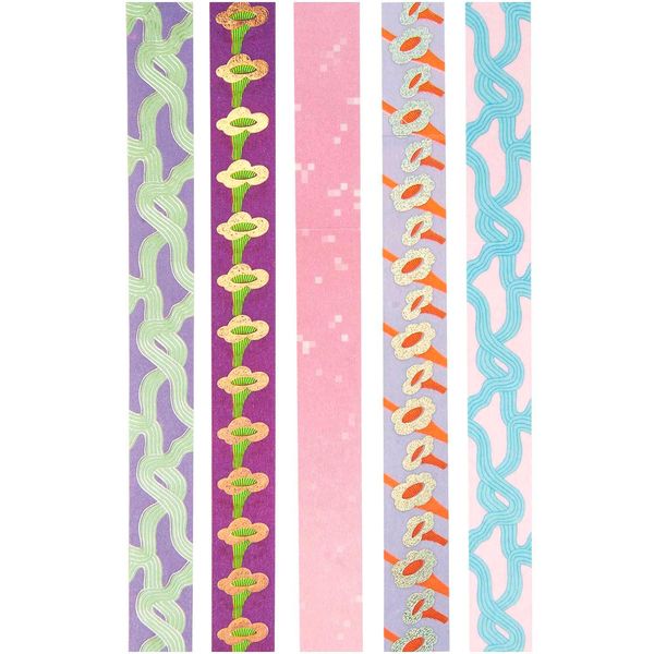 Produktbild: Tape Set Shrooom, Pfifferlinge MIX, 5 Stk, 1,5 cm x 10 m