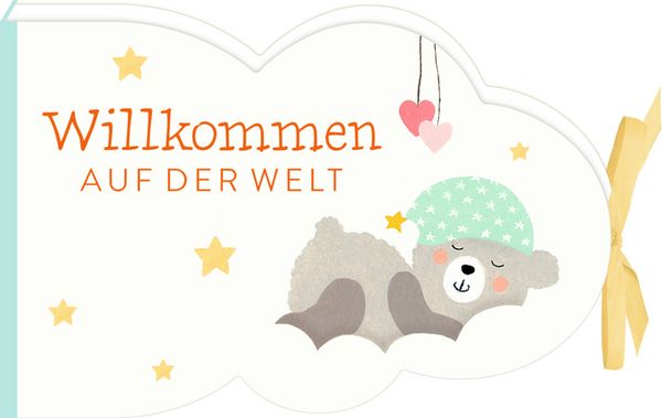 Produktbild: Geldkuvert-Geschenkbuch Wolke konturgestanzt