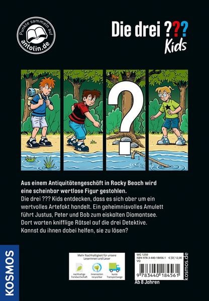 Produktbild: Die drei ??? Kids Dein Fall, Gef&auml;hrliche F&auml;hrten