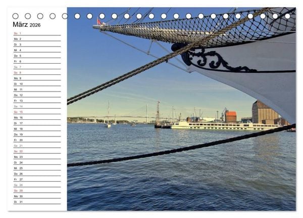 Produktbild: Treffpunkt Ostsee (Tischkalender 2026 DIN A5 quer), CALVENDO Monatskalender