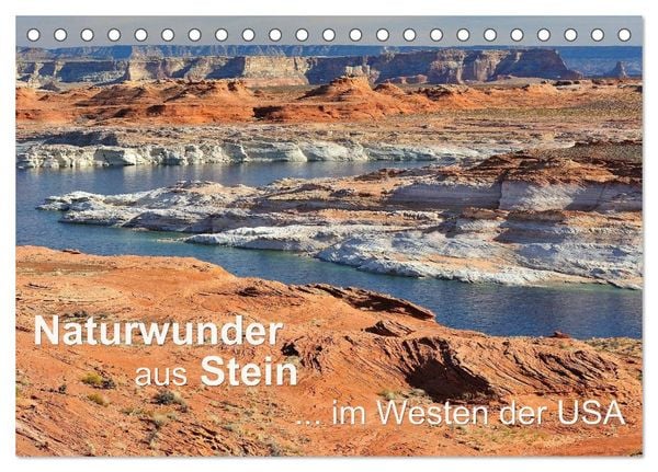 Naturwunder aus Stein im Westen der USA (Tischkalender 2026 DIN A5 quer), CALVENDO Monatskalender