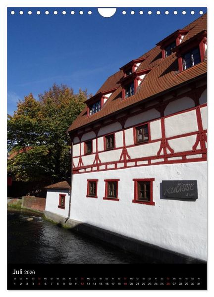 Produktbild: Fischerviertel in Ulm (Wandkalender 2026 DIN A4 hoch), CALVENDO Monatskalender