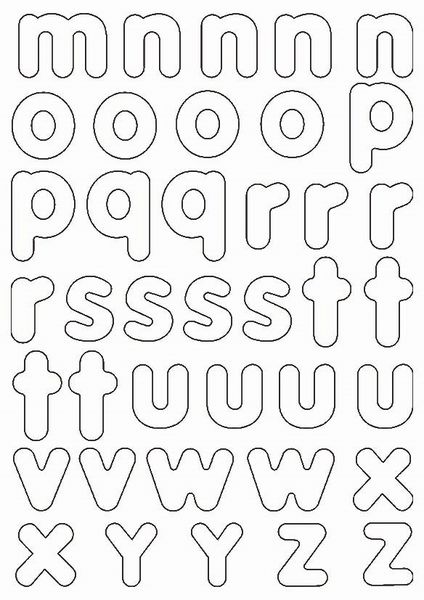Produktbild: URSUS Blankoartikel Blanko-Magnete Buchstaben, 100er Set, 3,2 - 4,3 cm