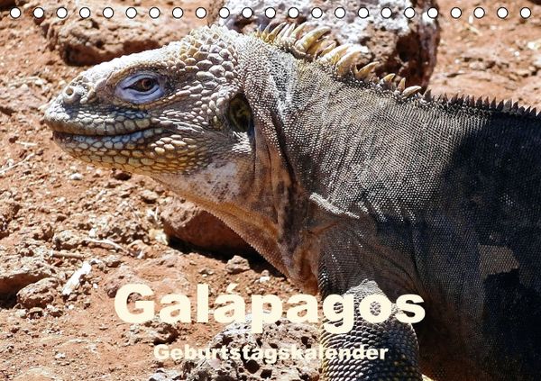 Produktbild: Gal&aacute;pagos Geburtstagskalender (Tischkalender immerw&auml;hrend DIN A5 quer)