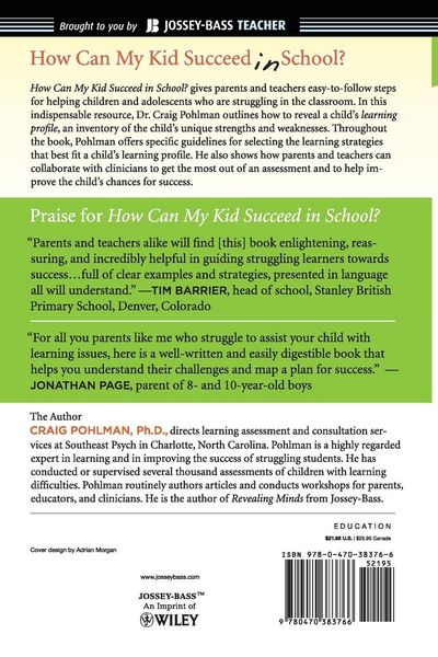 Produktbild: How Can My Kid Succeed in School? What Parents and Teachers Can Do to Conquer Learning Problems