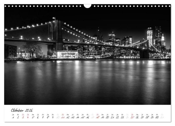 Produktbild: New York &ndash; The Big Apple (Wandkalender 2026 DIN A3 quer), CALVENDO Monatskalender