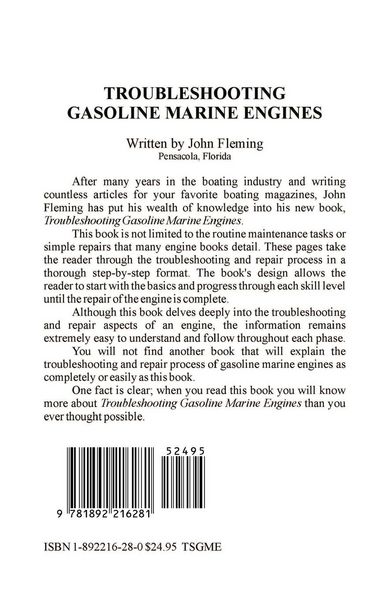 Produktbild: Trouble Shooting Gasoline Marine Engines