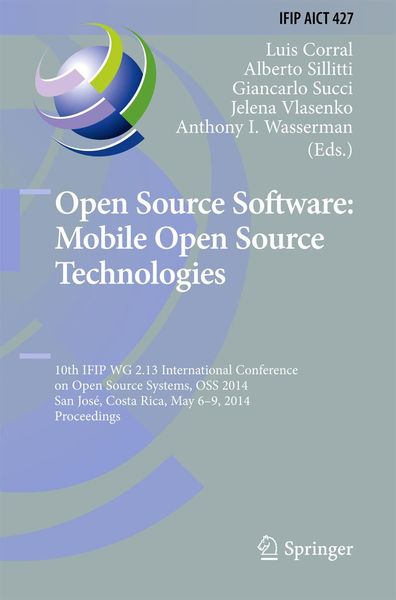 Produktbild: Open Source Software: Mobile Open Source Technologies