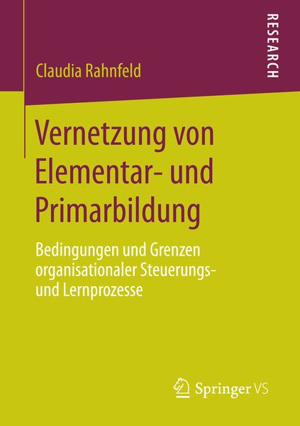 Produktbild: Vernetzung von Elementar- und Primarbildung