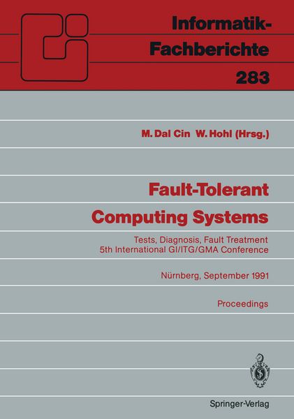 Produktbild: Fault-Tolerant Computing Systems