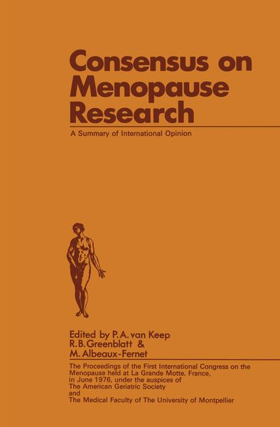Produktbild: Consensus on Menopause Research