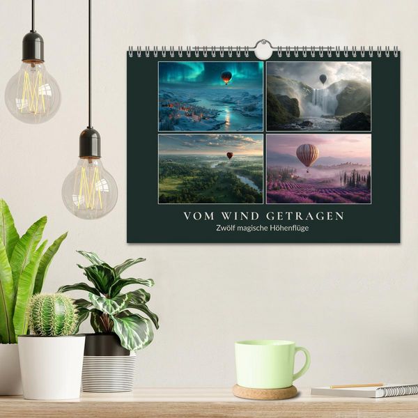 Produktbild: Vom Wind getragen (Wandkalender 2026 DIN A4 quer), CALVENDO Monatskalender