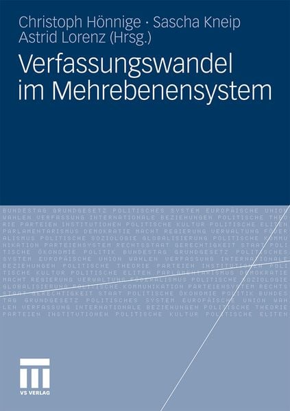 Produktbild: Verfassungswandel im Mehrebenensystem