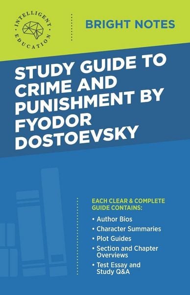 Produktbild: Study Guide to Crime and Punishment by Fyodor Dostoyevsky