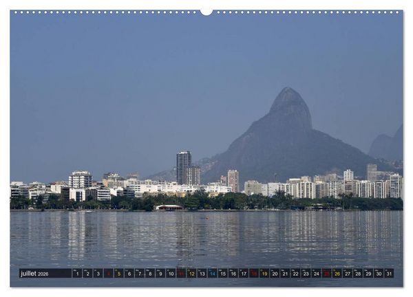 Produktbild: Tout simplement Rio de Janeiro (Calendrier mural 2026 DIN A2 vertical) calendrier de bureau