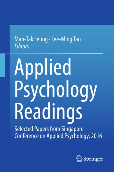 Produktbild: Applied Psychology Readings