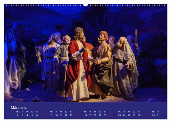 Produktbild: Passionskrippen (Wandkalender 2026 DIN A2 quer), CALVENDO Monatskalender
