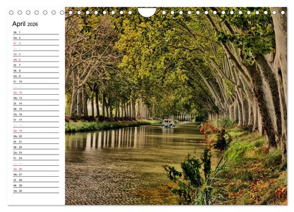 Produktbild: Languedoc-Roussillon - unter der Sonne des Midi (Wandkalender 2026 DIN A4 quer), CALVENDO Monatskalender