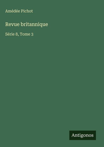 Produktbild: Revue britannique