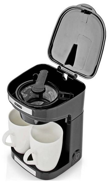 Produktbild: Butler 16100129 Kaffeemaschine Schwarz, Silber