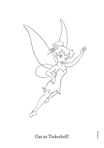Produktbild: Disney Kreative Besch&auml;ftigung: Disney Fairies: Feenzauber zum Ausmalen