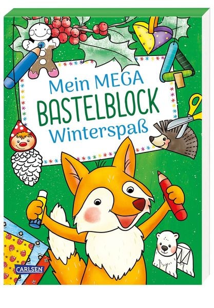 Produktbild: Mein MEGA Bastelblock: Winterspa&szlig;