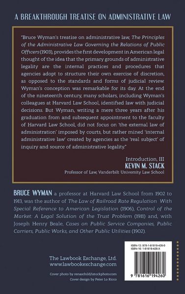 Produktbild: The Principles of the Administrative Law Governing the Relations of Public Officers