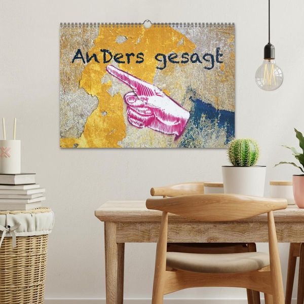Produktbild: Anders gesagt (Wandkalender 2026 DIN A3 quer), CALVENDO Monatskalender