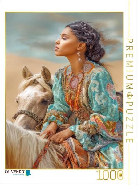 CALVENDO Puzzle Pferdeliebe | 1000 Teile Lege-Größe 64x48cm Foto-Puzzle für glückliche Stunden
