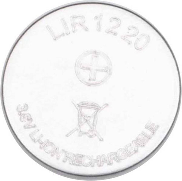 Produktbild: Akyga AKY1933 Knopfzellen-Akku LIR1220 Li-Ion 9 mAh 3.7V 1St.