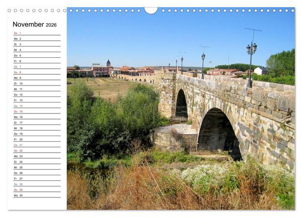 Produktbild: Jakobsweg - Camino Frances (Wandkalender 2026 DIN A3 quer), CALVENDO Monatskalender