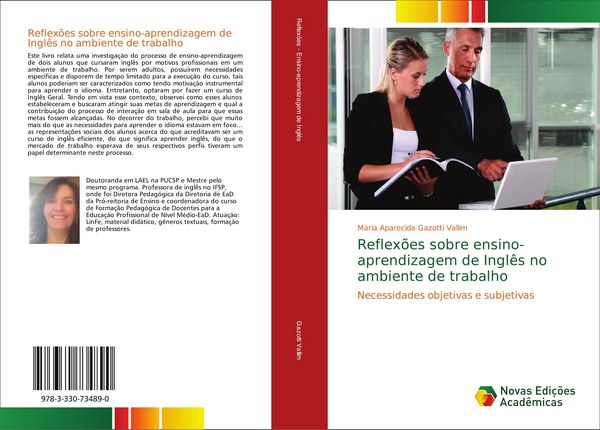 Produktbild: Reflex&otilde;es sobre ensino-aprendizagem de Ingl&ecirc;s no ambiente de trabalho